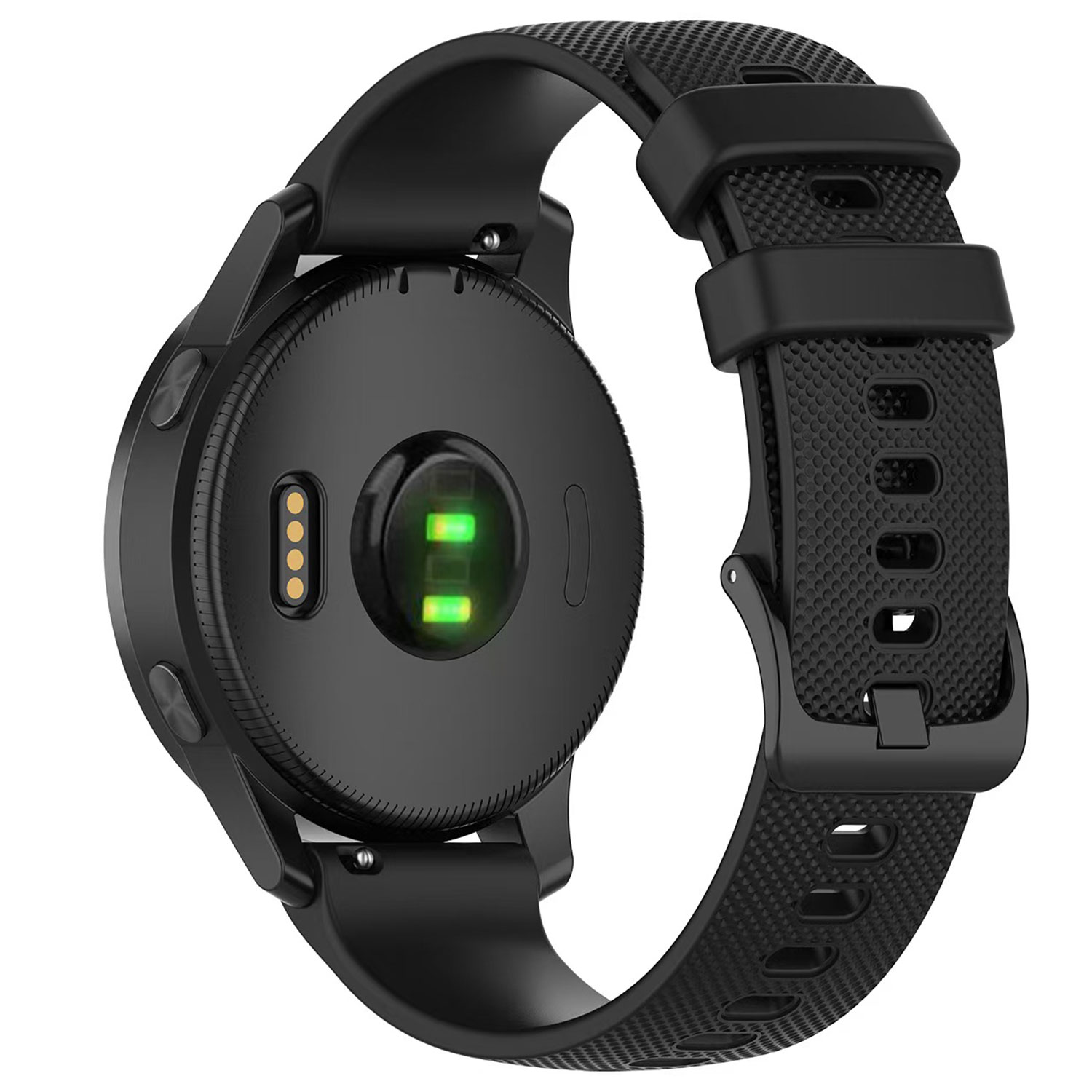 Bracelet silicone à boucle Samsung Galaxy Watch 4 Classic - noir