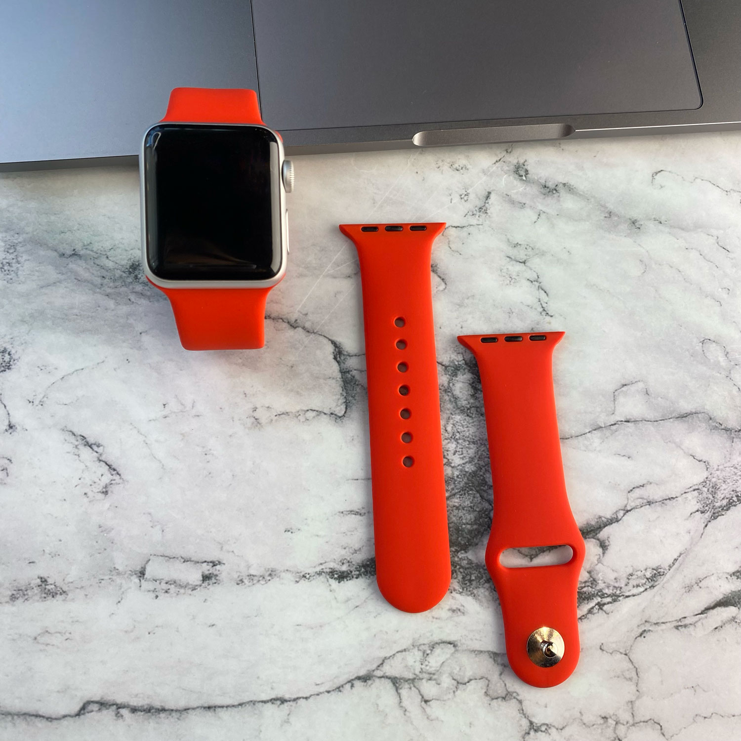 Bracelet sport Apple Watch - rouge