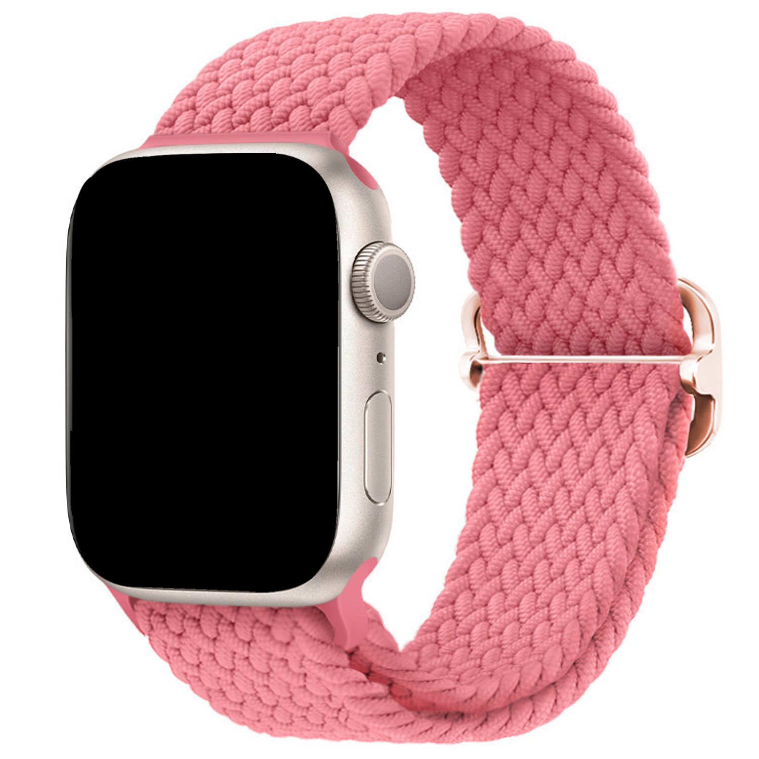 Bracelet à boucle tressée en nylon Weavy Apple Watch