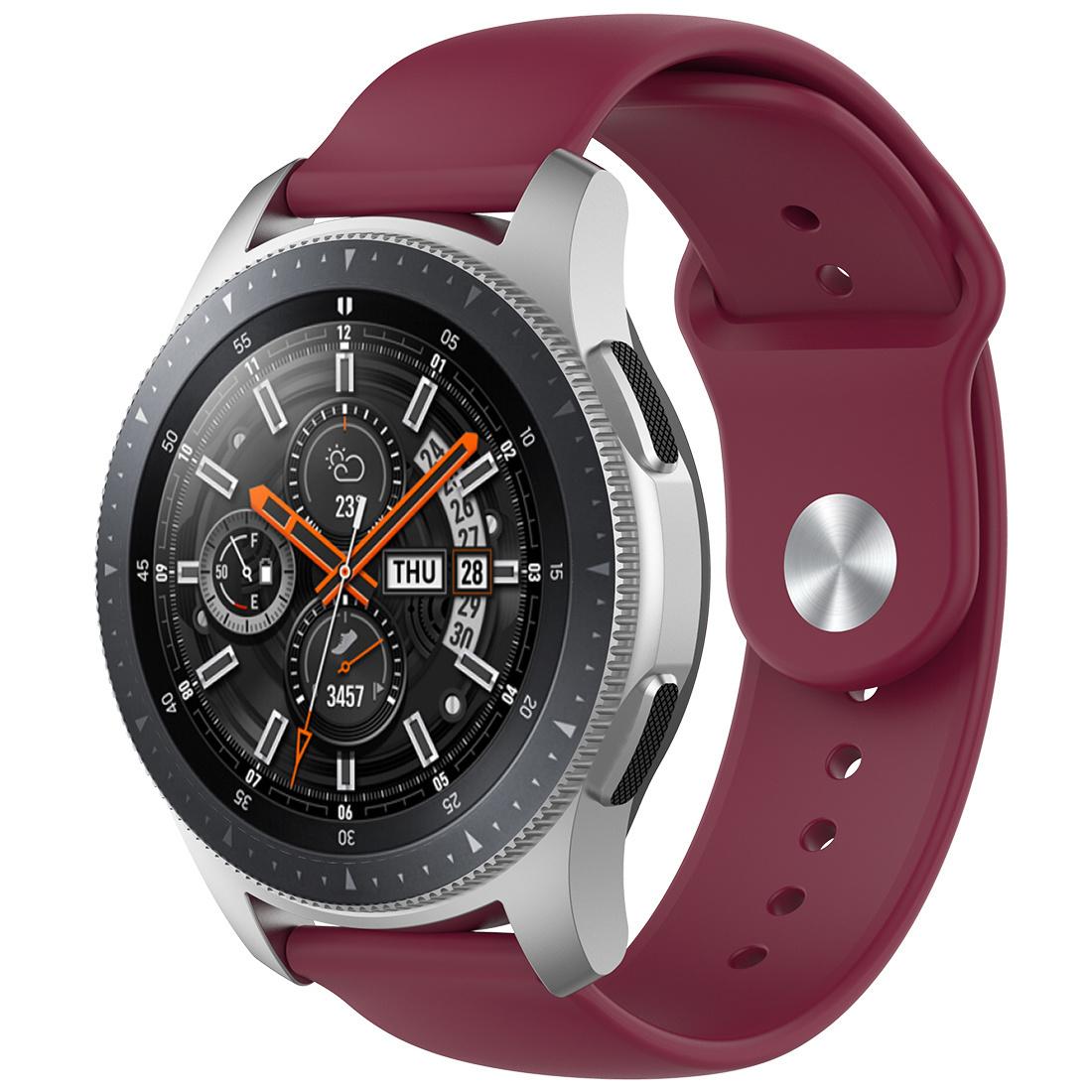 Bracelet sport en silicone Huawei Watch GT - rouge vin