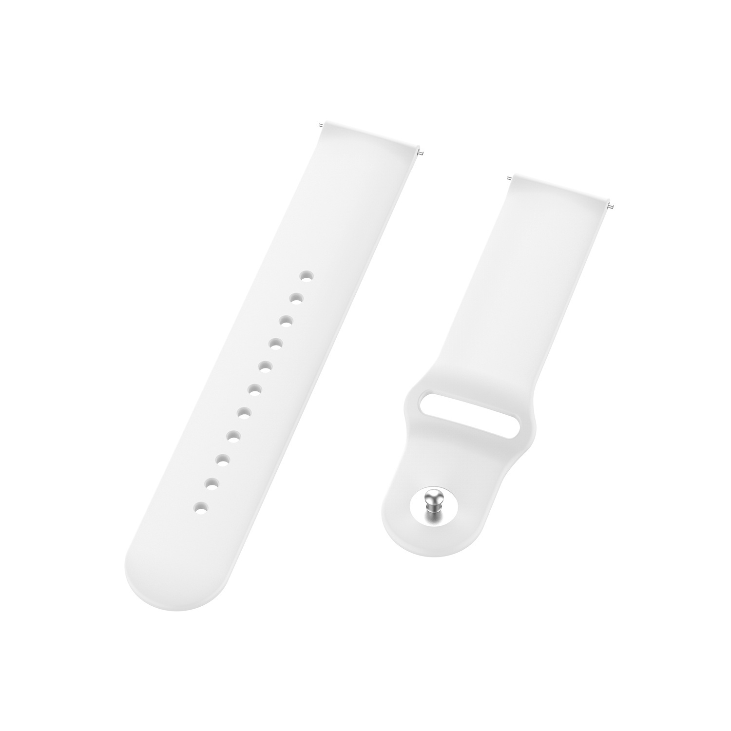 Bracelet sport en silicone Samsung Galaxy Watch - blanc