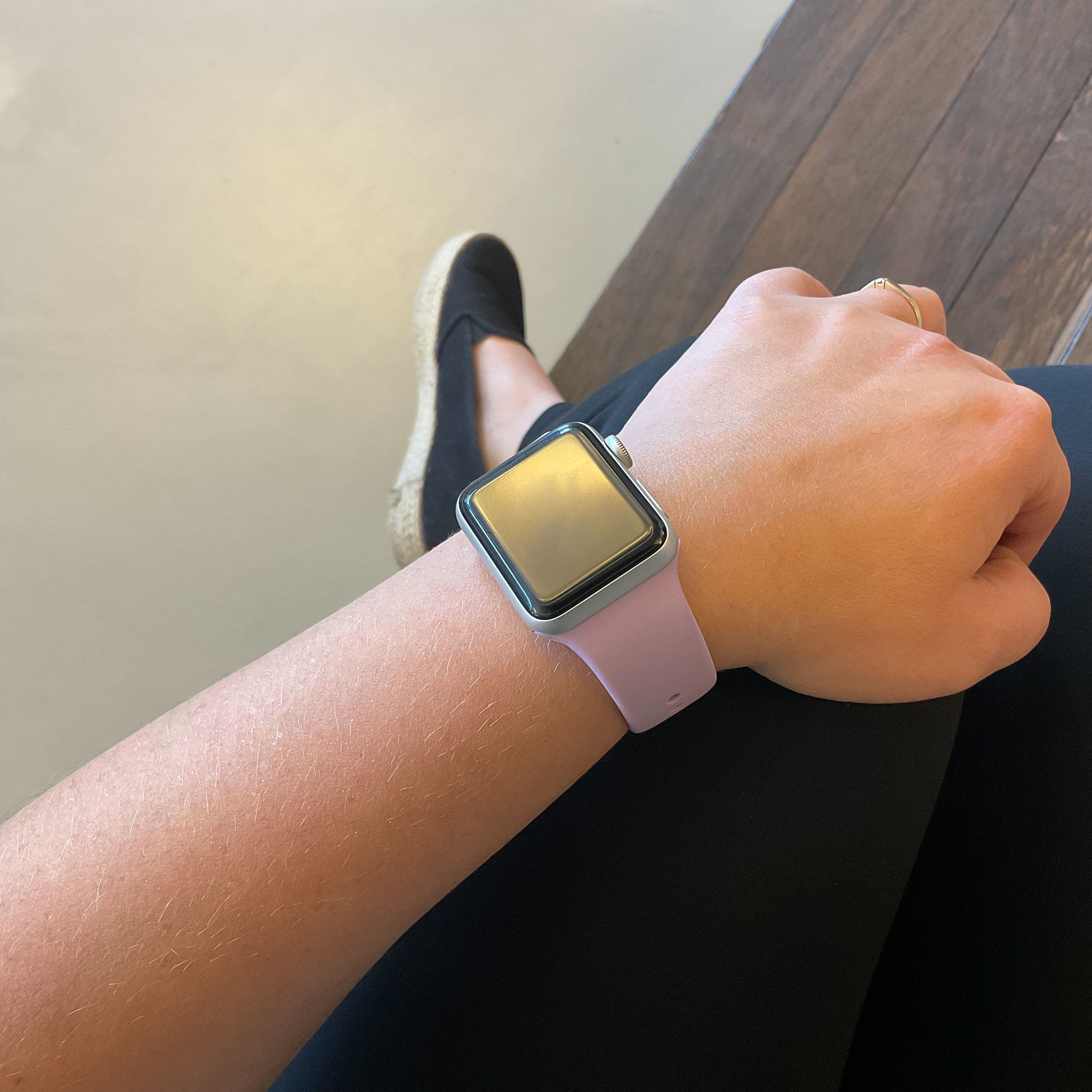 Bracelet sport Apple Watch - violet clair