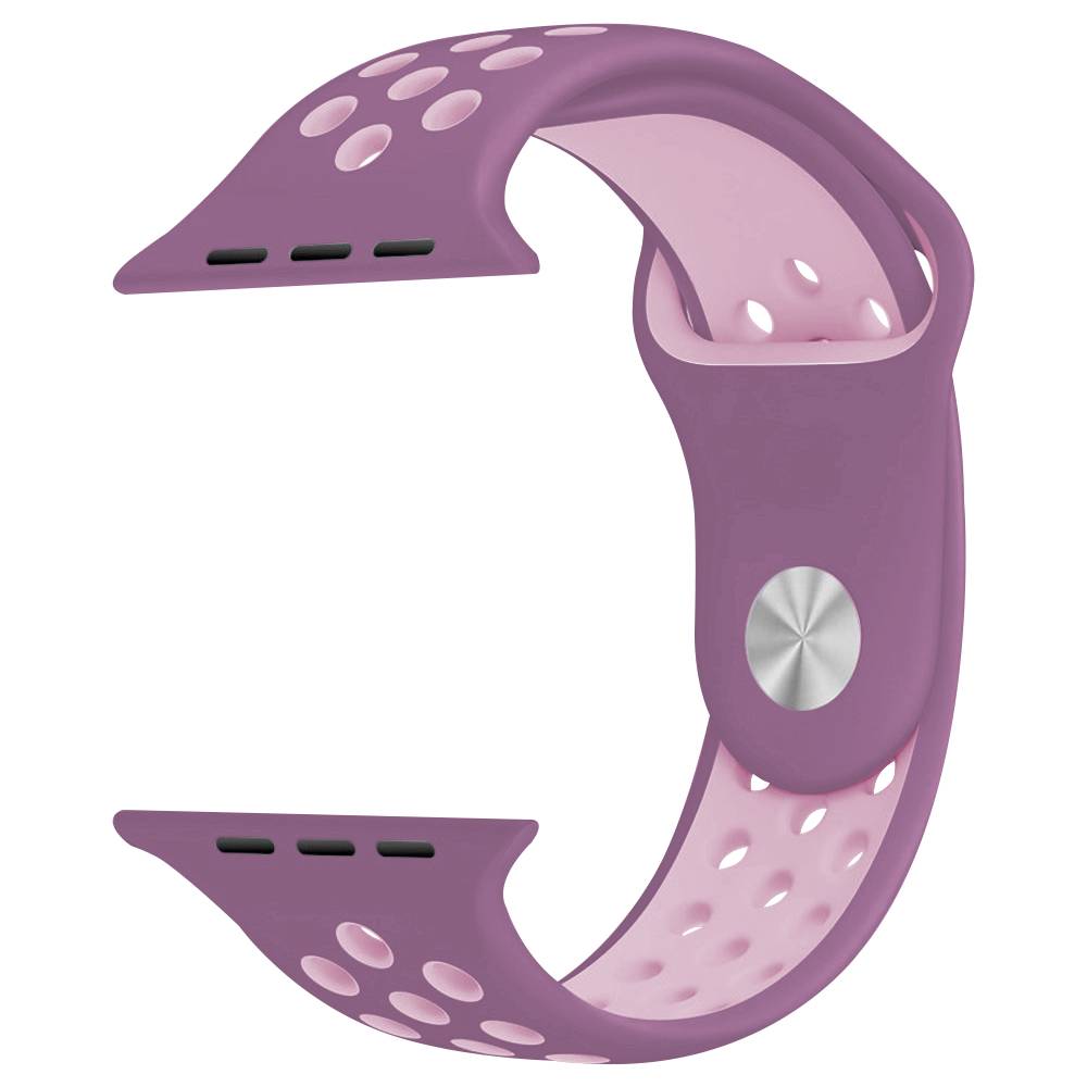 Bracelet sport double Apple Watch - rose violet