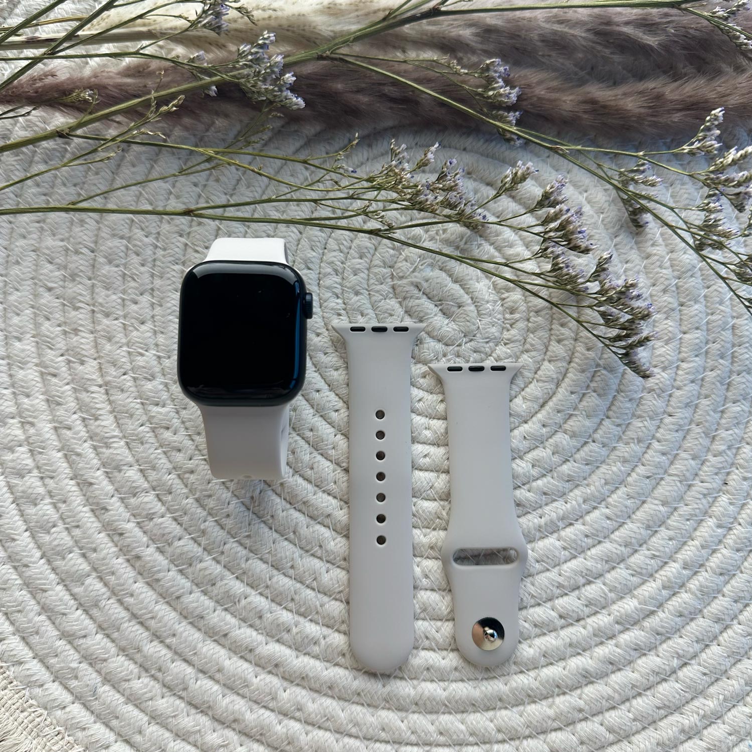 Bracelet sport Apple Watch - lumière stellaire