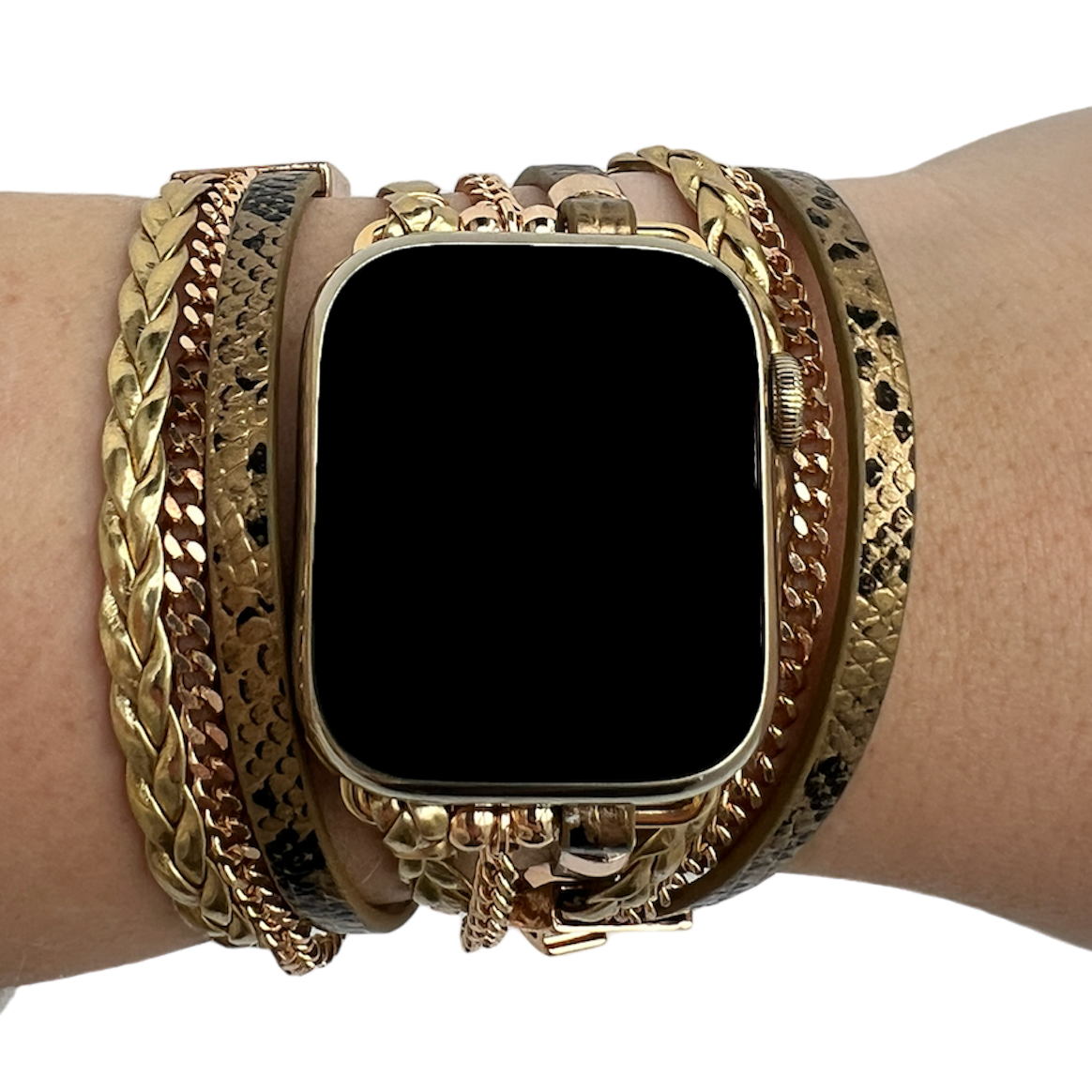Bracelet à bijoux Apple Watch – Jamie or