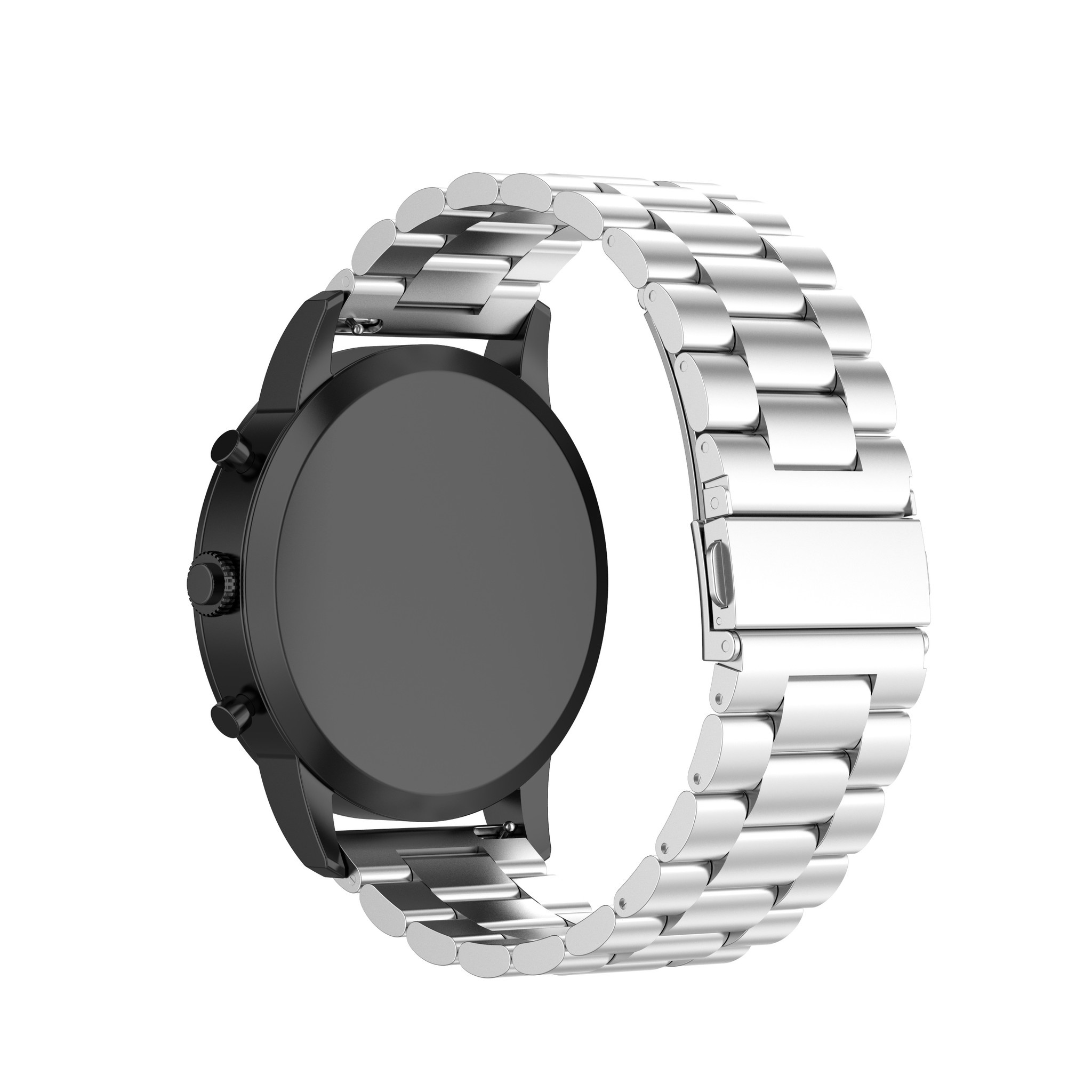 Bracelet acier perles Huawei Watch GT - argent