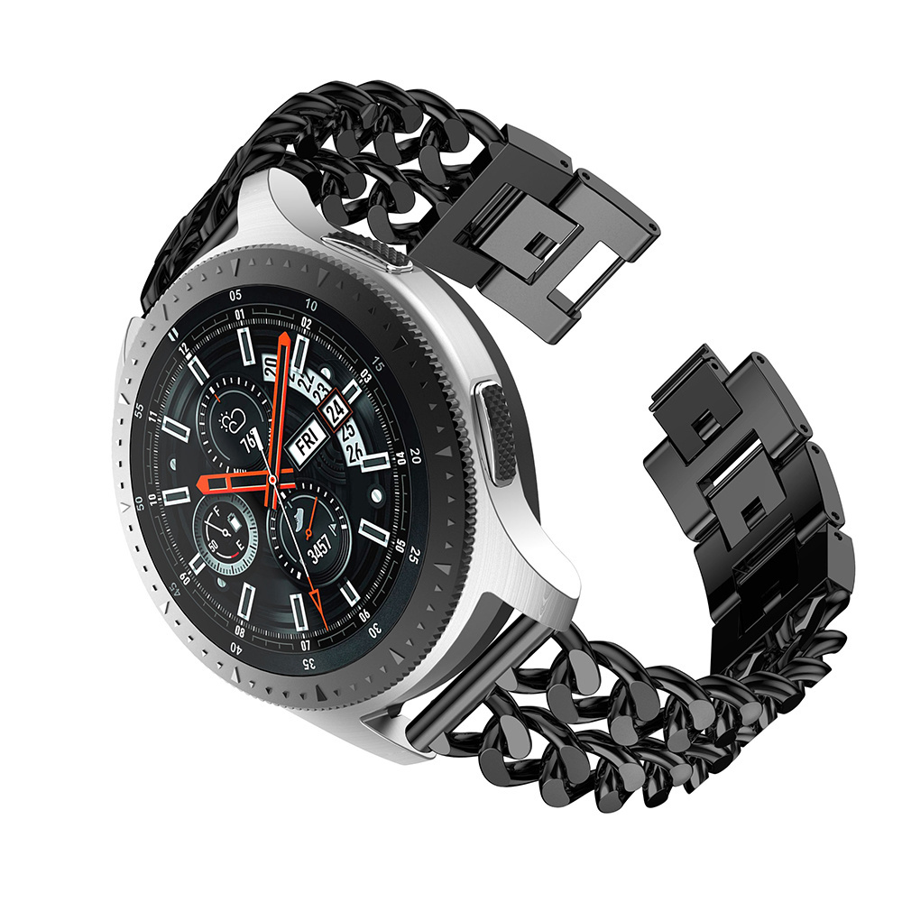Bracelet acier cow-boy Huawei Watch GT - noir